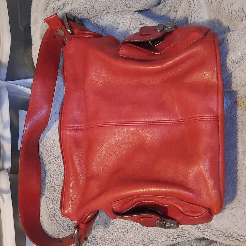 Hype Womens satchel. Beautiful red color.